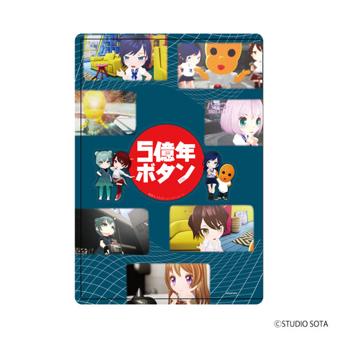 『5億年ボタン【公式】~菅原そうたのショートショート~』キャラクリアケース 01/集合デザイン